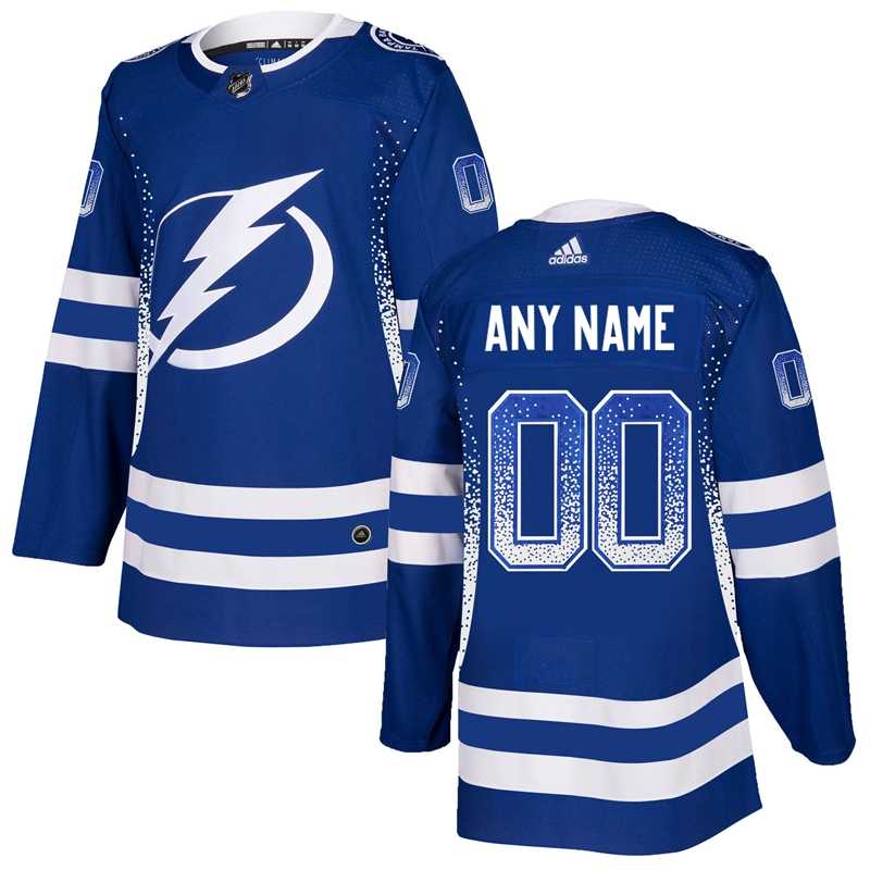 Tampa Bay Lightning Blue Men's Customized Drift Fashion Adidas Jersey,We sell and wholesale Tampa Bay Lightning Blue Men's Customized Drift Fashion Adidas Jersey on line form chian!